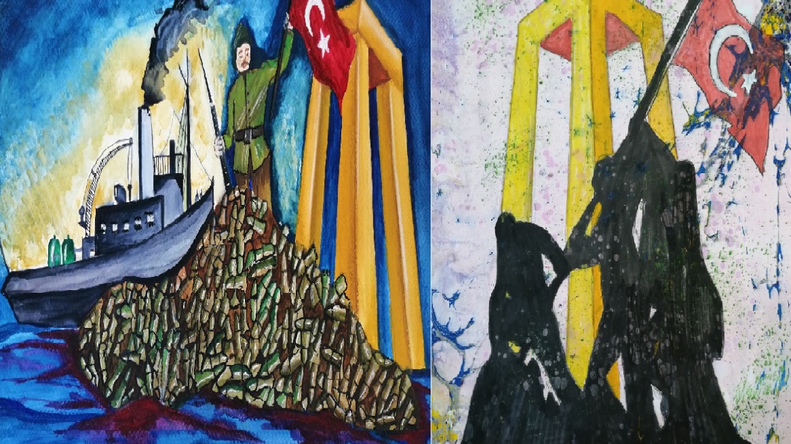  Resim Yarışmasının  Kazananı Yahya Kaptan Anadolu Lisesi 